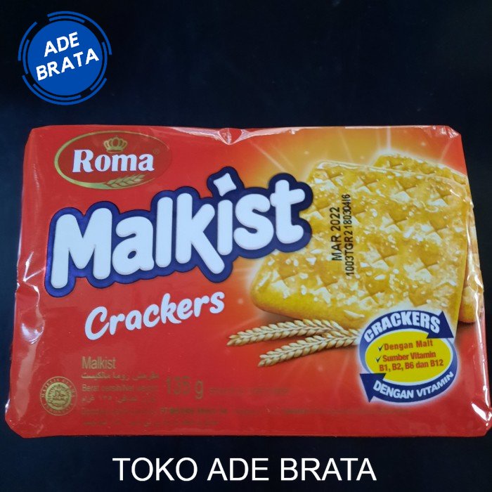 

roma malkist crackers 135gr merah