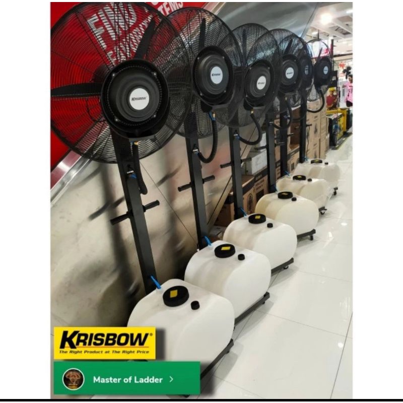 Krisbow Misty Fan 60 L Kipas Angin Uap embun 30 inch