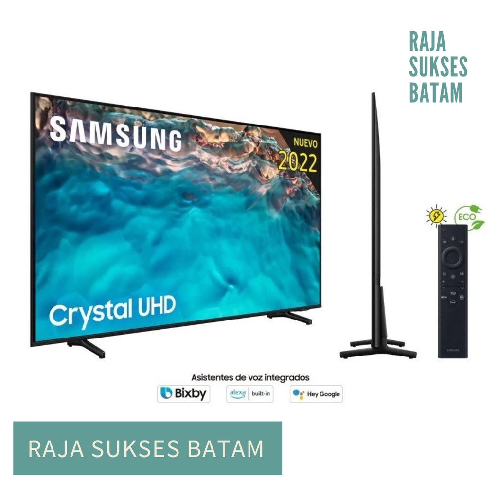 SAMSUNG 43BU8000 CRYSTAL UHD 4K SMART TV 43 INCH |UA43BU8000 NEW MODEL batam