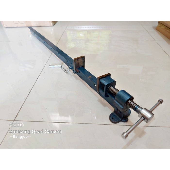 TBar clamp 90cm / catok T Bar 900mm / press papan kayu / klem meja