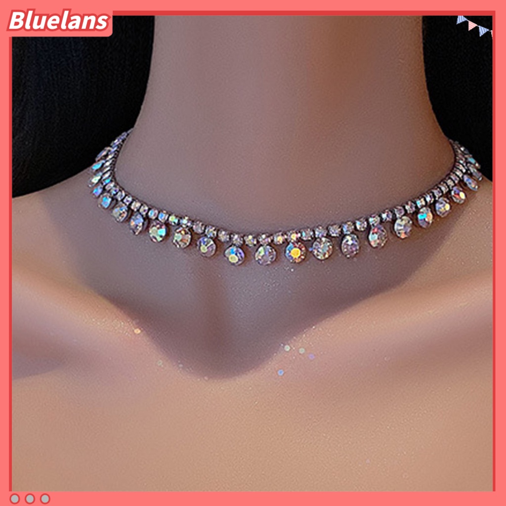 Bluelans Kalung Choker Rantai Elegan Untuk Wanita