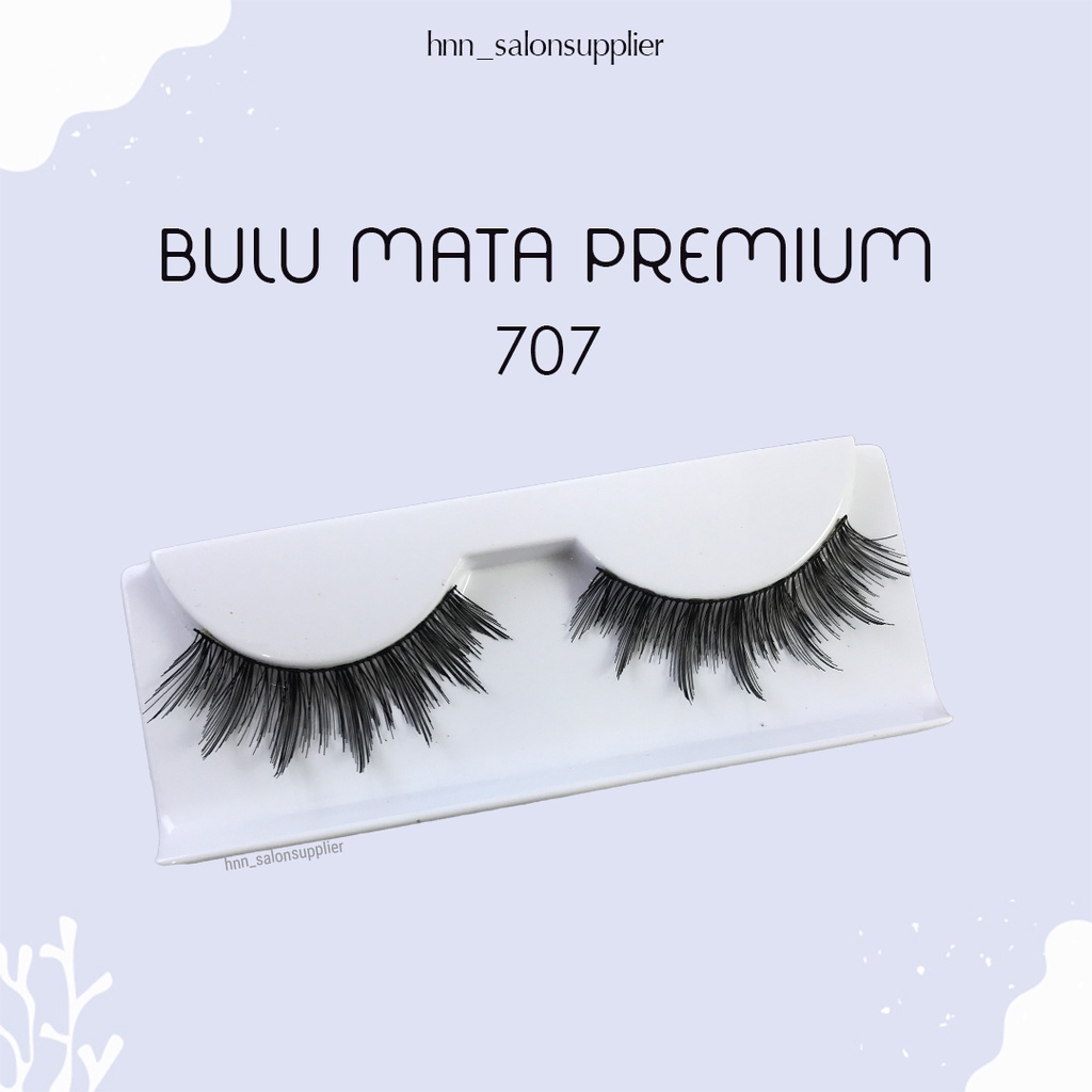 707 Bulu Mata Palsu Handmade Fake Eyelash Eye Lashes Lash Artifivial Belle Eyelashes