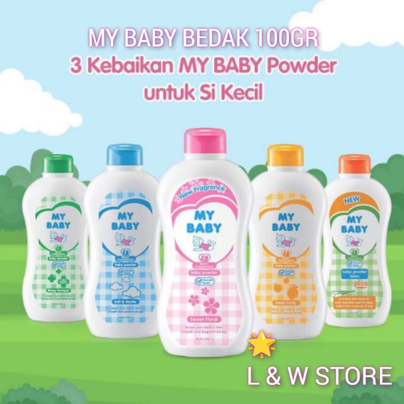 MY BABY POWDER 100GR/BEDAK MY BABY