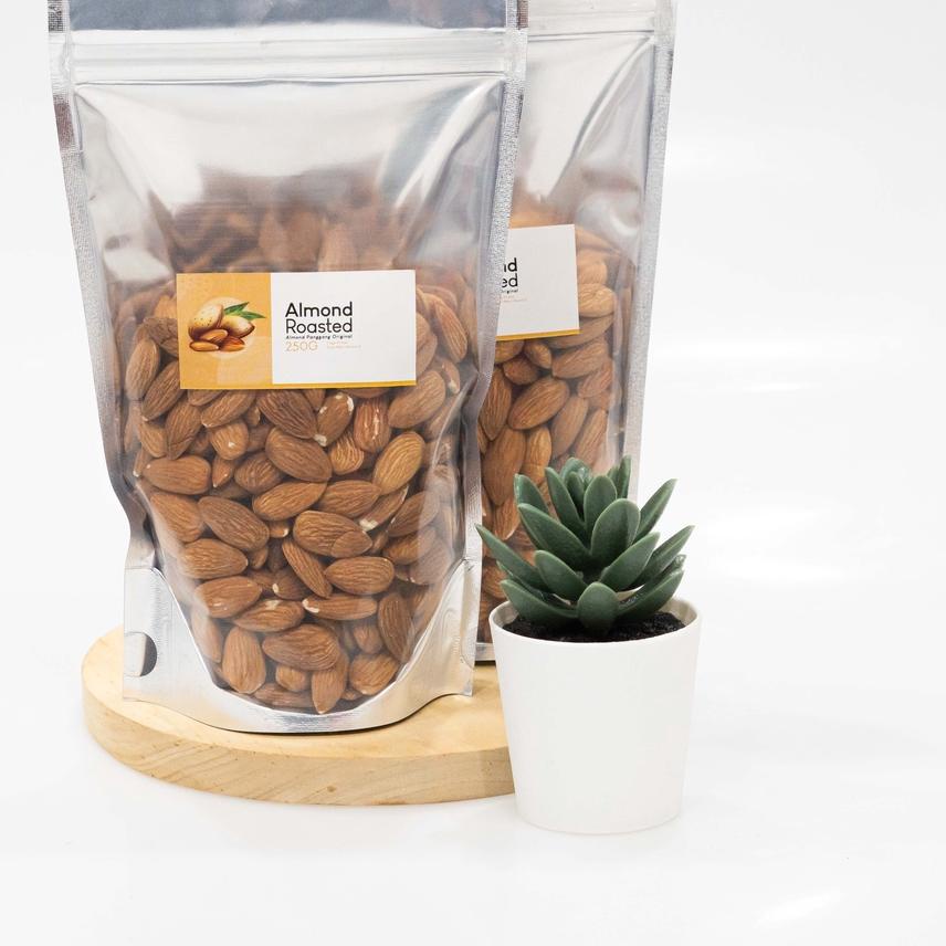 

FREE ONGKIR!Roasted Almond Kupas 1 Kg | Kacang Almond Kupas Panggang Premium Original|KD4