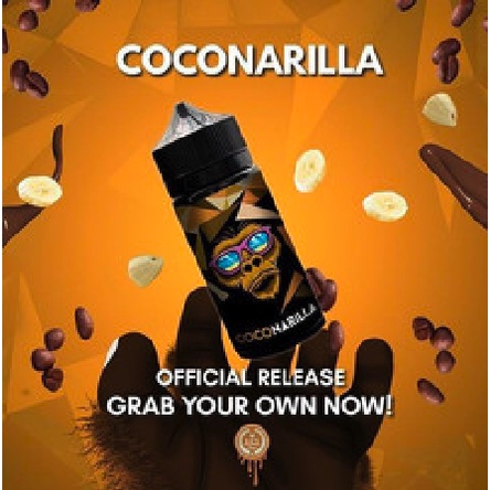 LIQUIDS 60MILI CHOCONARILLAA COFFEE BANANA ENAK