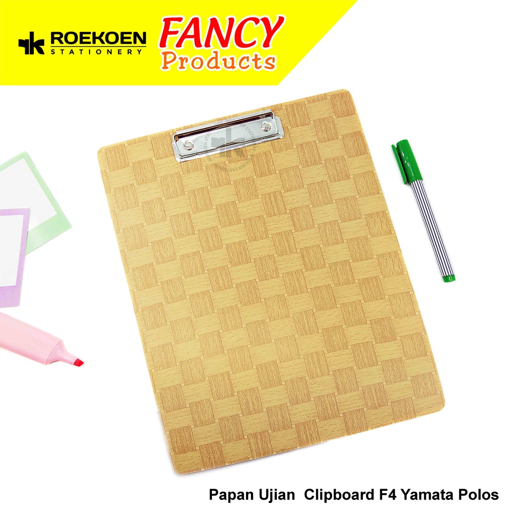 

Yamata Clip Board Kayu F4 Art 602 Galvanized Steel Clip