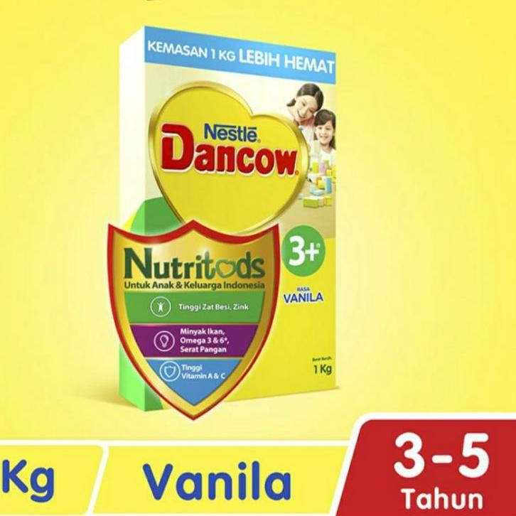 

Get It Now--Dancow 3+ Vanilla 1kg