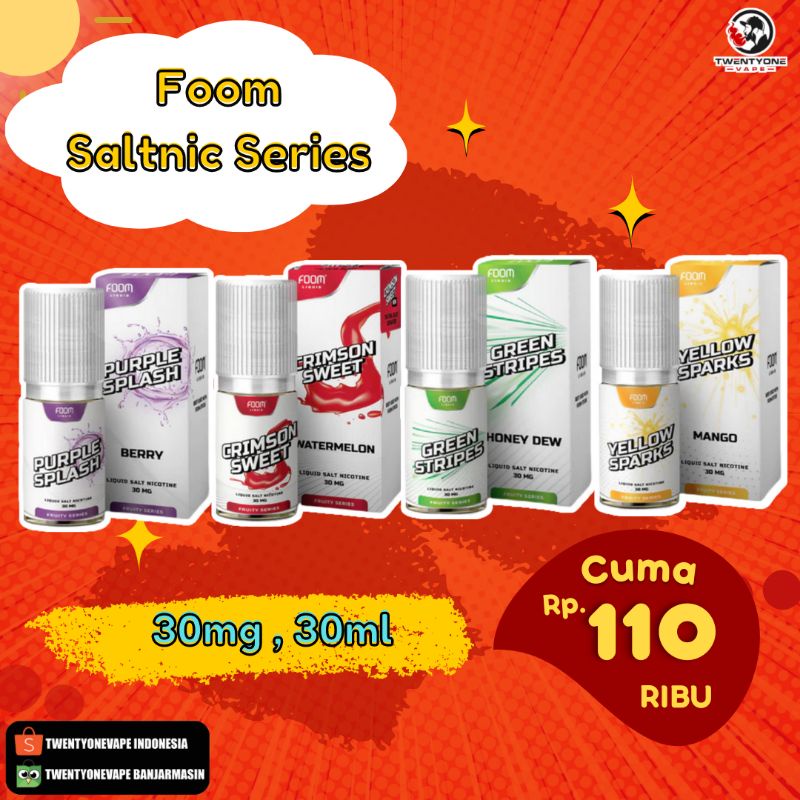 Jual Foom Salt Series Ml Shopee Indonesia