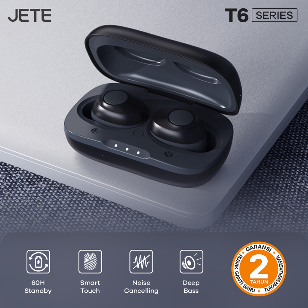 Jual Tws Earbuds Headset Bluetooth Jete T Garansi Tahun Shopee Indonesia