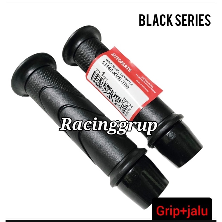 Handgrip Honda set jalu stang black PCX