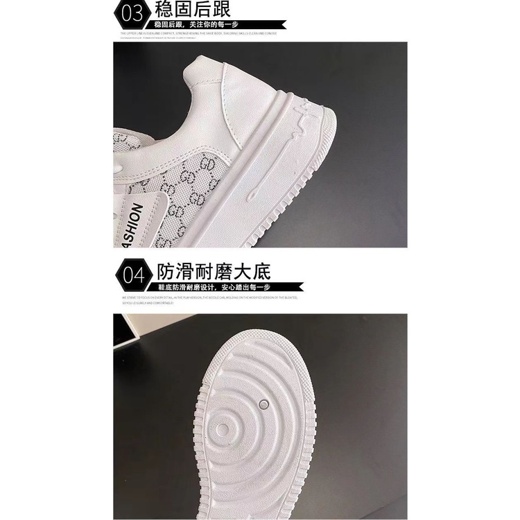 Free Box Sneakers Wanita Import Sneakers Korea Sepatu Snekers Wanita Trend NS A608