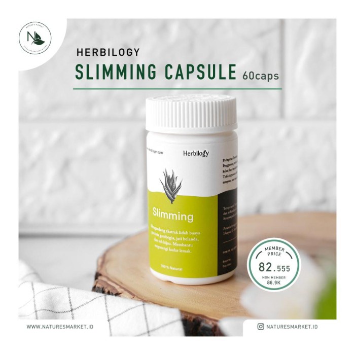 Herbilogy Slimming Capsule 60 caps