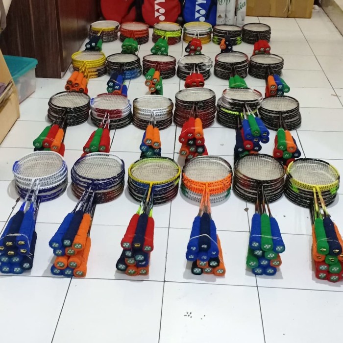 Raket Raket Badminton Second Kwaliatas Yonex Importmport