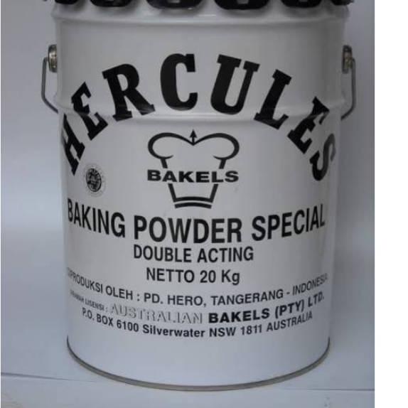 

︽ Baking Powder Double Acting Hercules kemasan 100g,250g,500g GREAT SALES 2280 ✦