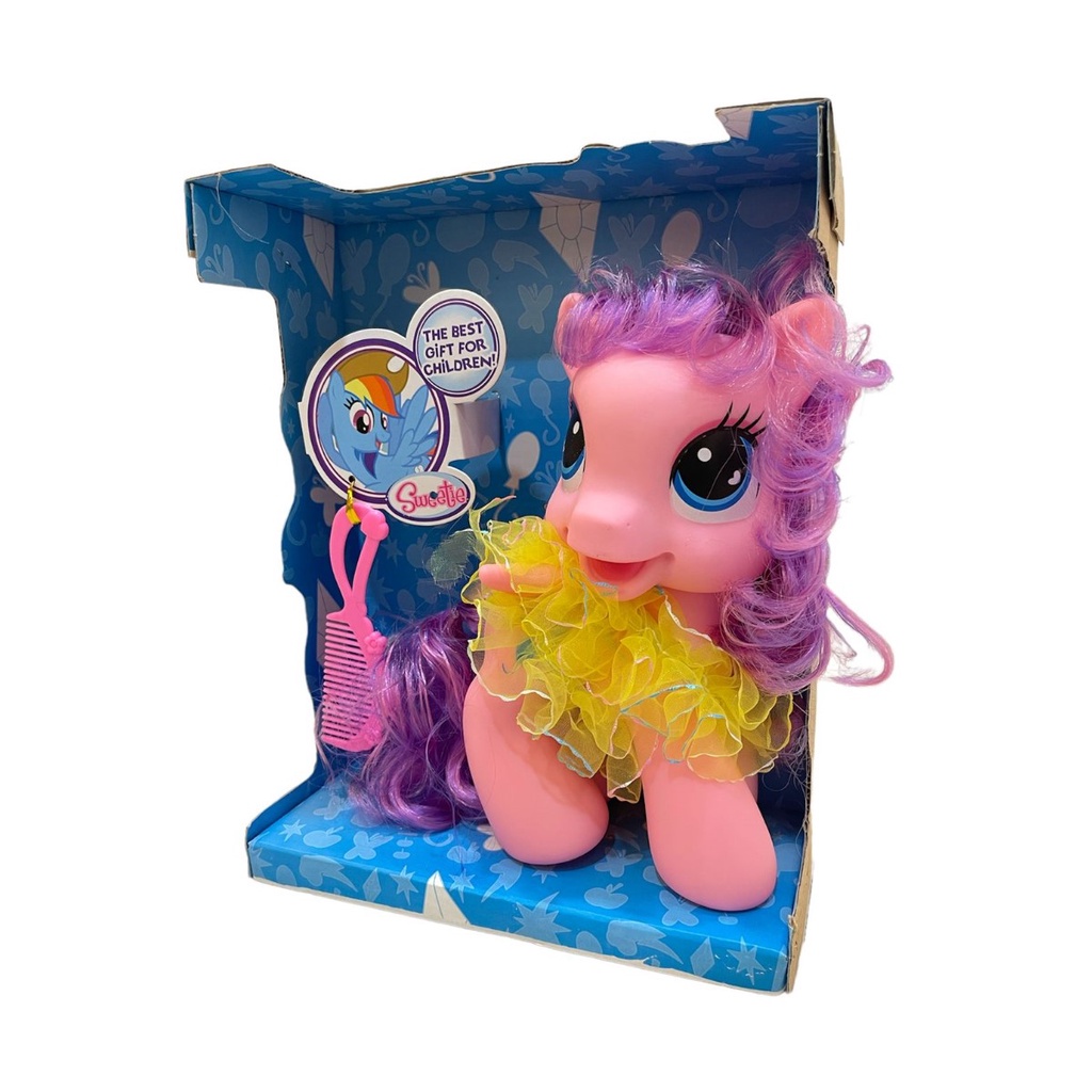 Mainan Anak PRETTY HORSE PONY Mainan Anak Kuda Pony Lampu Dan Musik