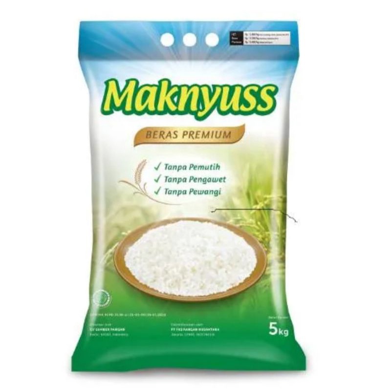 

Maknyuss beras wangi 5kg