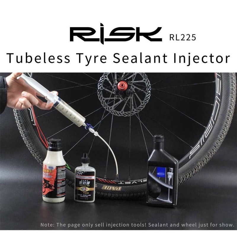 RISK Alat Suntikan Cairan Ban Sepeda Tubeless Sealant InjectionTool RL-225