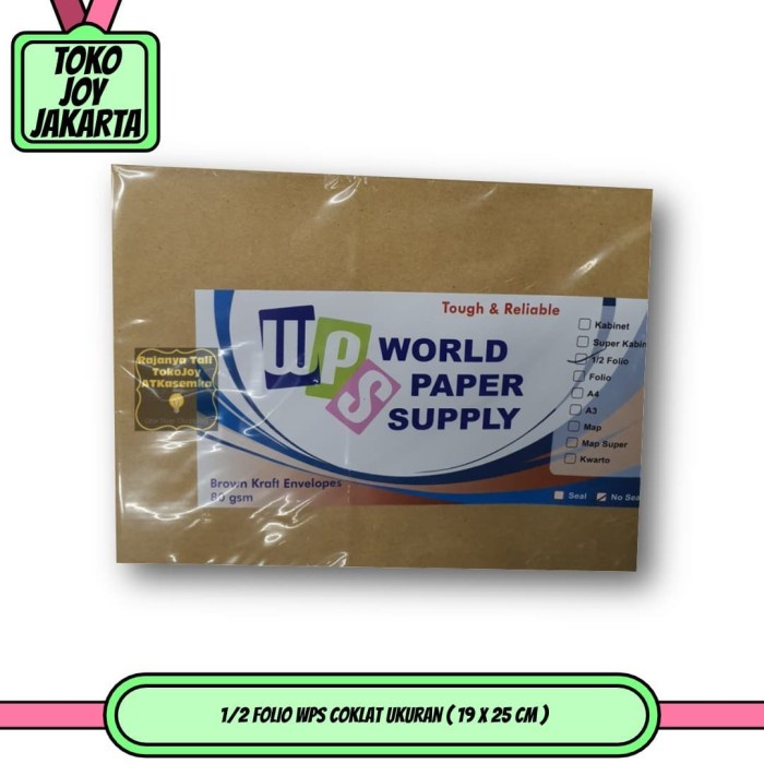

Hari Ini 1/2 Folio Wps Coklat Ukuran ( 19 X 25 Cm ) Diskon