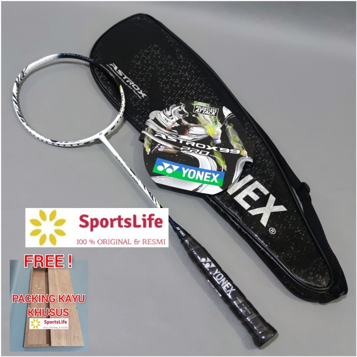 Raket Raket Badminton Yonex Astrox 99 Pro Original Made In Japan White Tiger