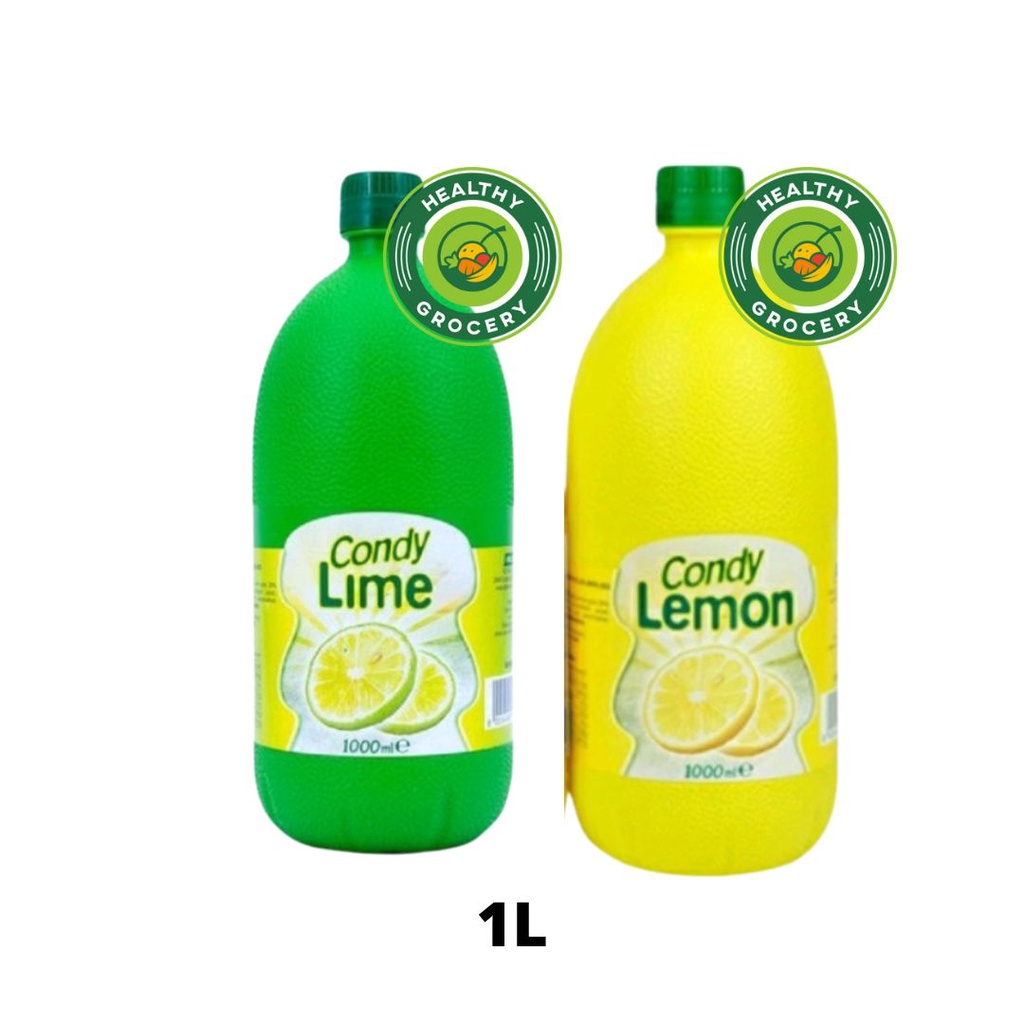 Condy Lemon 1 Liter ( KUNING) / Condy Lime 1 Liter (HIJAU) Saus Buah