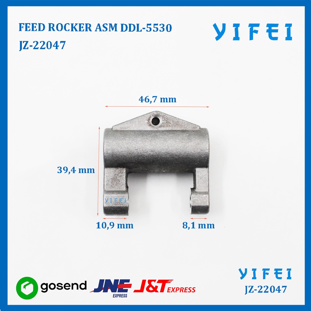 110-11053 FEED ROCKER BRACKET JEPIT DUDUKAN GIGI JAHIT HS YIFEI-22047