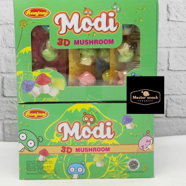 

Grosiran Murah Permen Ranjani Modi 3D Mushroom (1 pack isi 24 pcs) !!!