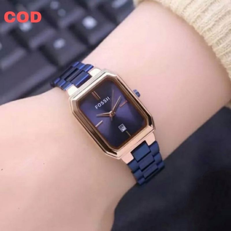 Jam Tangan Wanita Persegi Panjang Terlaris Tanggal Aktif Free Batrai  Serap / Jam Tangan Cewek Water Resistant / Jam Tangan Cewek SS Ready Stok_Jam Taangan Kasual Wanita Mewah Elegan Sporty Model Persegi Analog Quart / Jam Tangan cewek Terbaru /Jam Tangan