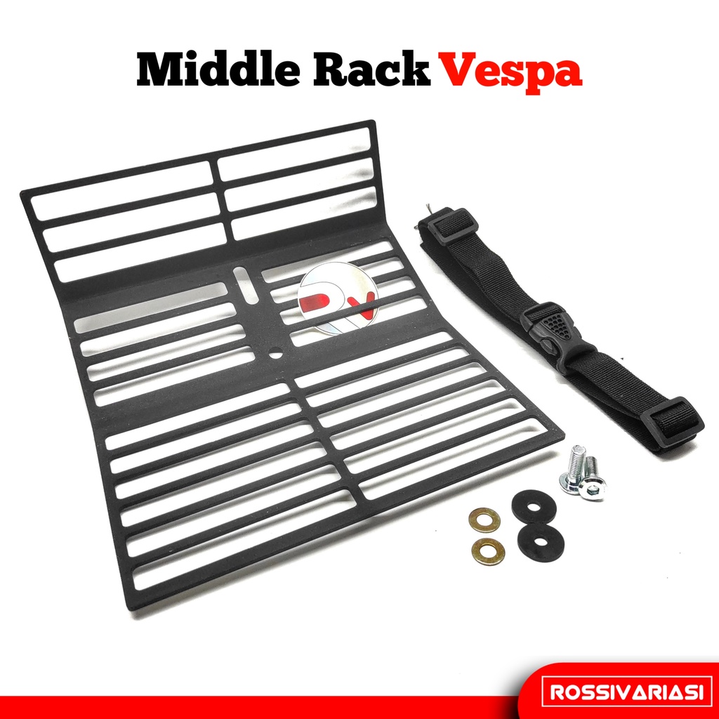 Middle rack vespa super sprint vbb pts Rak tengah vespa
