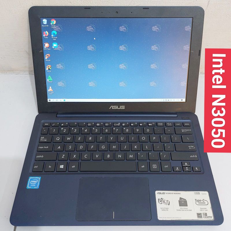 Notebook Asus E202S E202SA Intel Celeron N3050 Slim Second Seken Bekas Murah