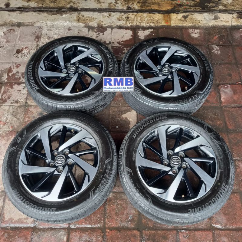 VELG SEKEN MOBIL COPOTAN RUSH TRD RING 17 + BAN BRIDGESTONE BISA BUAT INOVA ERTIGA LUXIO TERIOS DLL