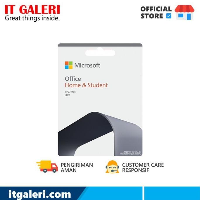 Software Microsoft Office Home & Student 2019 2021 Posa Card Ohs