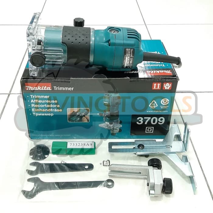 Trimmer Router MAKITA 3709 Mesin Profil Kayu Trimming Machine MAKITA 3709