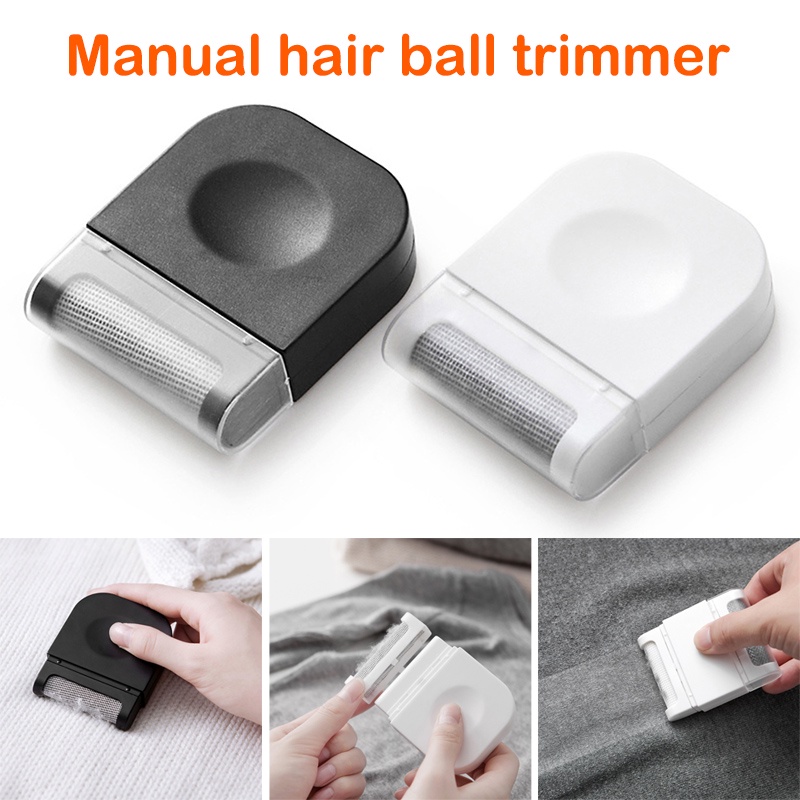 Alat Pembersih Bulu Halus Manual Mini Portable Untuk Sweater / Pakaian