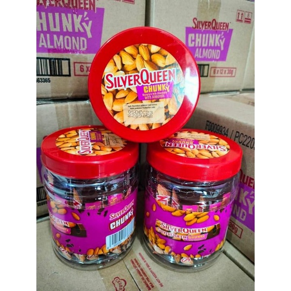 

cokelat silverqueen chunky pertoples isi 12 pcs