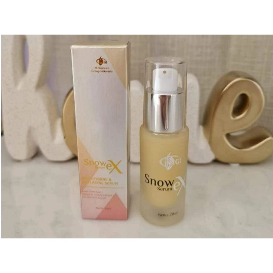 Serum Wajah Anti Aging dan Mencerahkan kulit Snow EX Serum MCI 20 ML