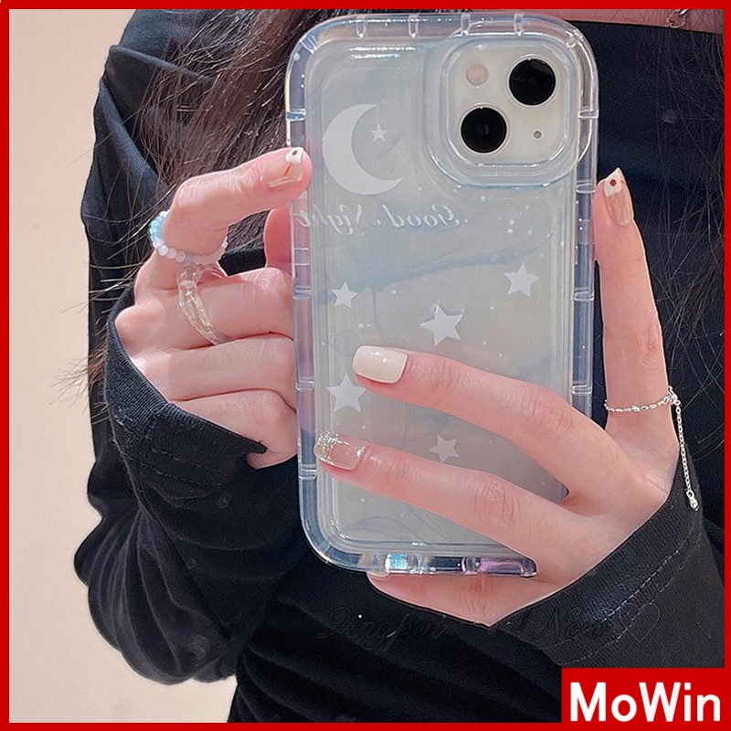 For iPhone 14 Pro Max iPhone Case TPU Clear Case Soft Case Airbag Shockproof Gradient Purple Star Compatible For iPhone 13 Pro Max 12 Pro Max 11 Pro Max 7plus XR xs max 6sPlus