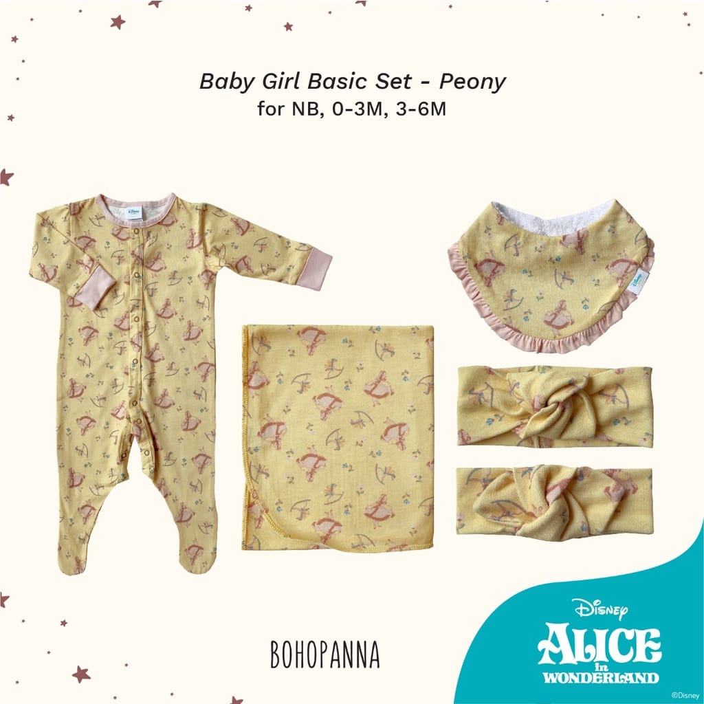 BohoPanna - Baby Girl Basic Set Disney