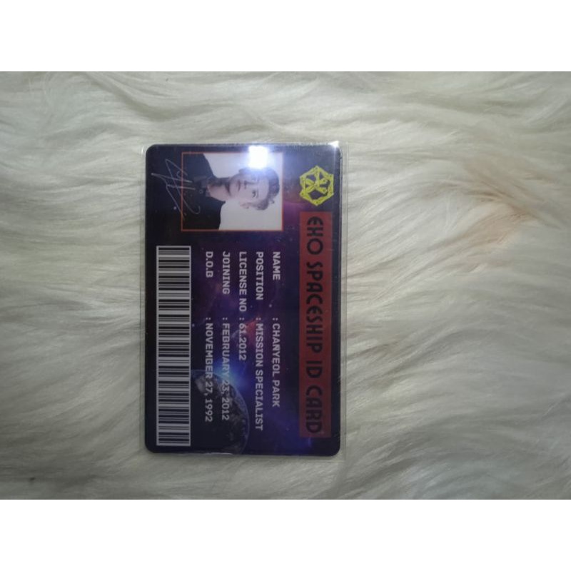 id card Expansion Chanyeol