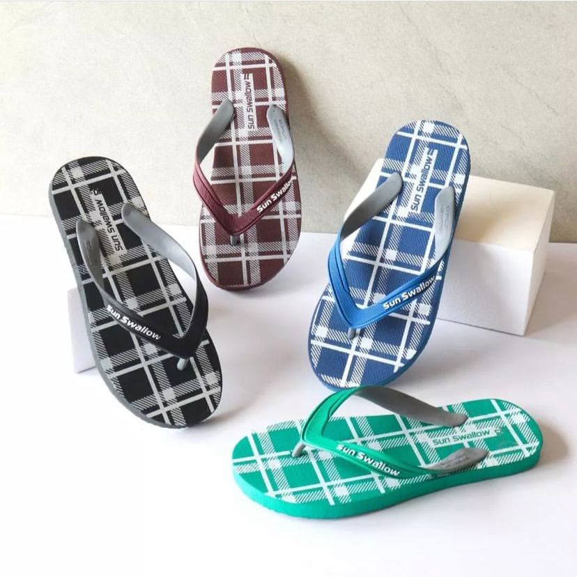 SATUAN Sandal Jepit Pria / Sendal Jepit Sun Swallow London