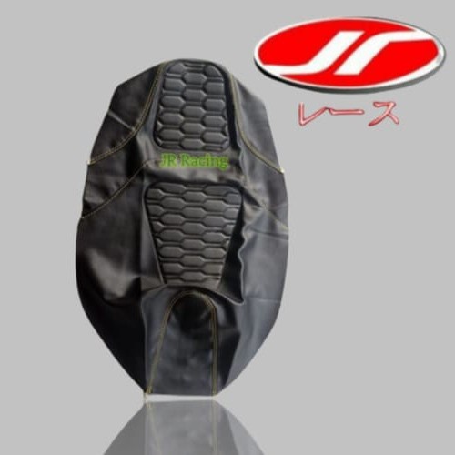 sarung jok motor kulit jok motor pres timbul vario/nmax/beat/mio/pcx