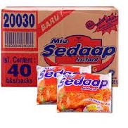 

BAYAR DITEMPAT✔️MIE SEDAAP GORENG DUS (ISI 40 pcs)|RA3