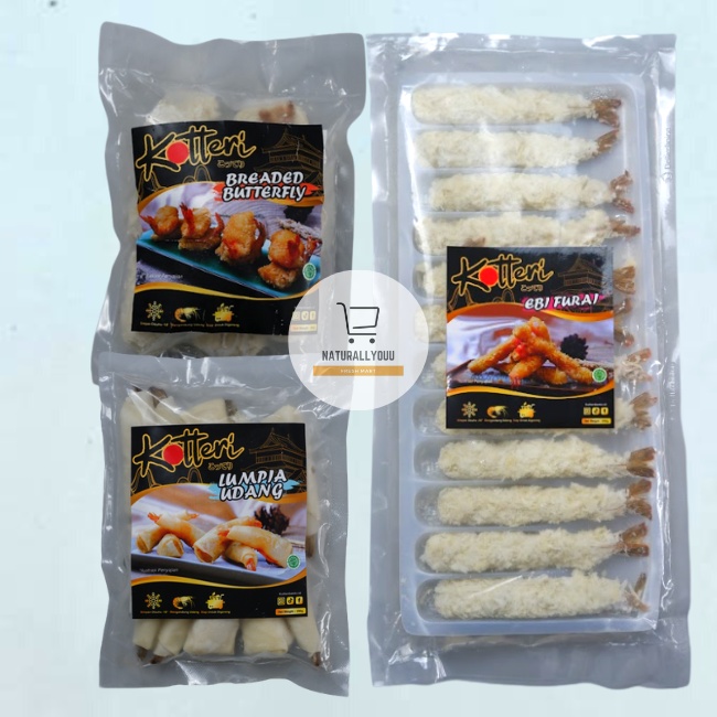 Kotteri Lumpia Udang / Ebi Furai / Ebi Fry / Butterfly Breaded 10-12pcs