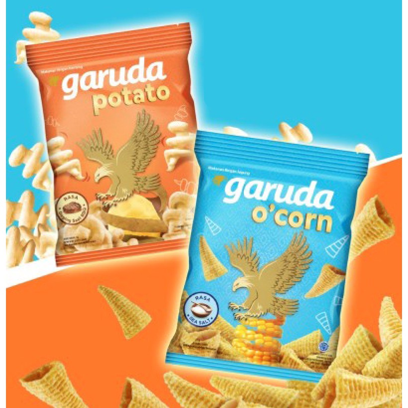 .Garuda crunchy potato original crunchy ocorn isi 5 bungkus ( ds bgr )