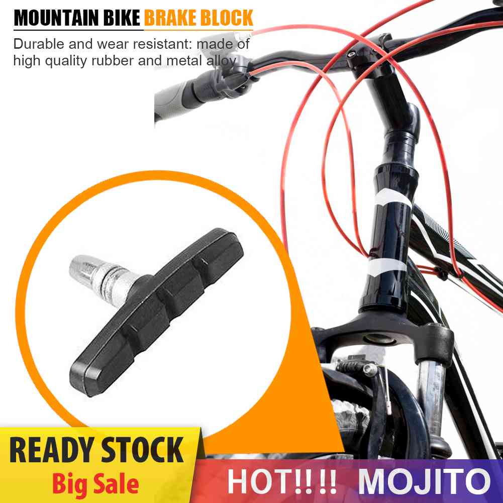 Bantalan Rem Sepeda Gunung Mtb Bentuk V Bahan Karet