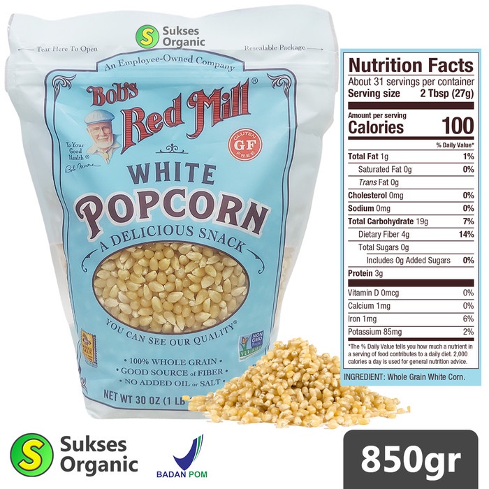 

Tepung White Popcorn Bob'S Red Mill 850Gr