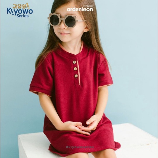 Ardenleon - Girls Collar Polo Dress | Dress Anak Perempuan 1-7tahun