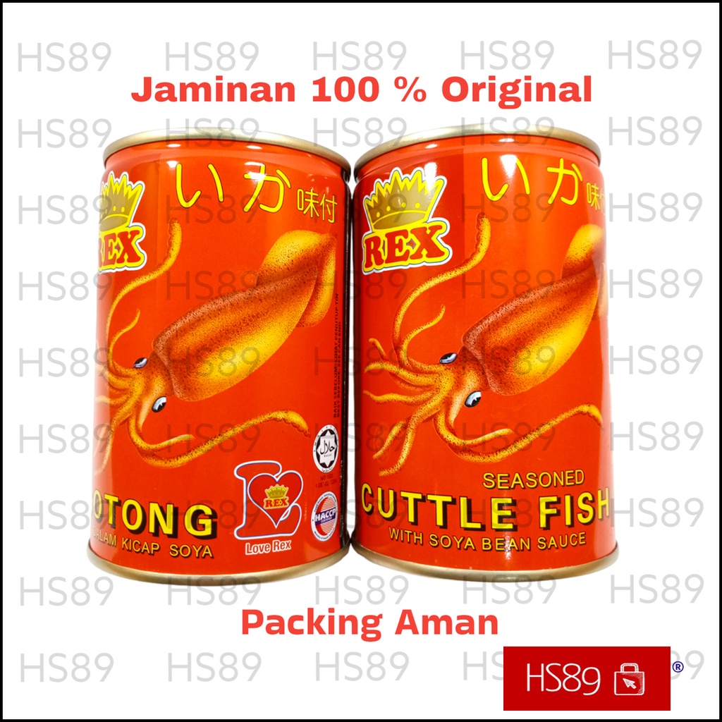 

Sotong Kaleng - Cumi Kaleng - Cuttle Fish 425gr - Sotong Rex