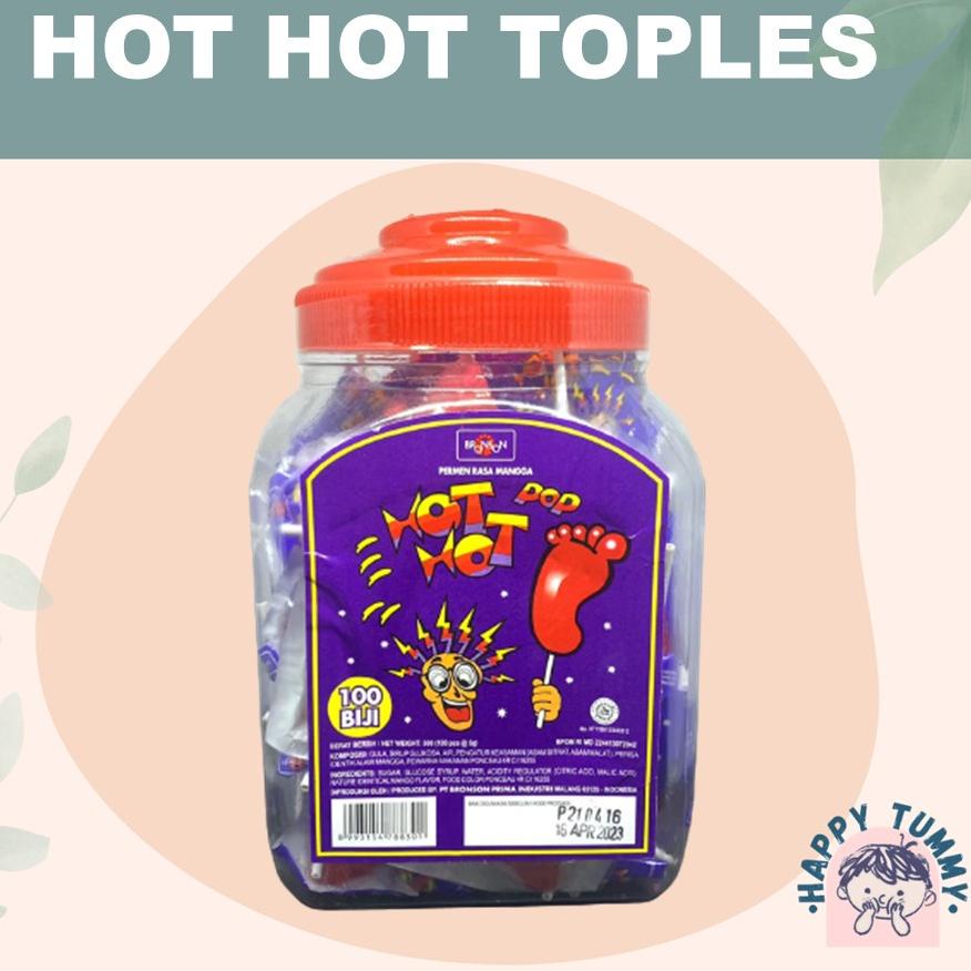 

Come--Hot Hot Toples 100. permen kaki. TOPLES