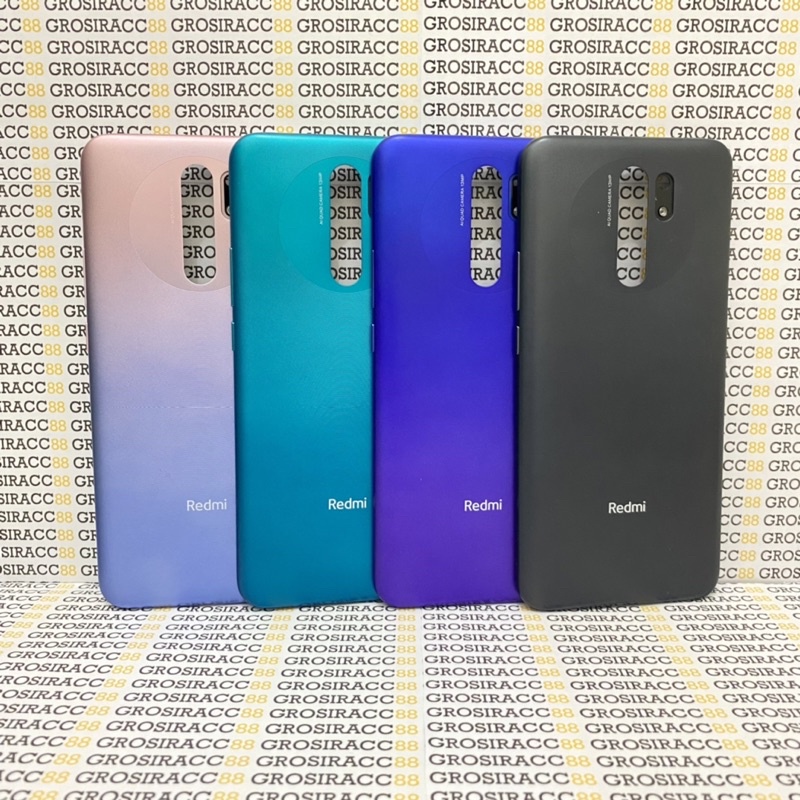 BACKDOOR BACKCOVER CASING TUTUP BELAKANG XIAOMI REDMI 9 ORIGINAL