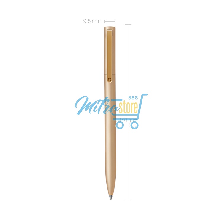 

Xiaomi Mi Jia Metal Signature Pen Pulpen MJJSQZB02XM Elegant Original